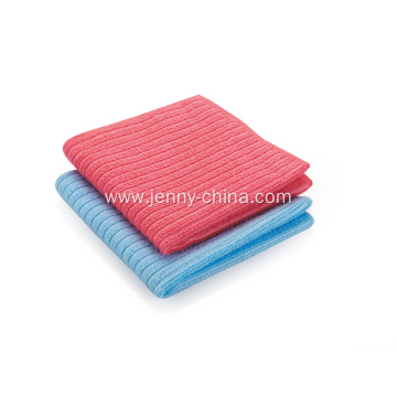 Striated Microfiber Cleaning Cloth